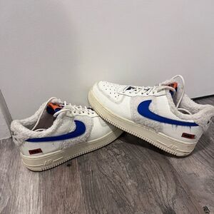 Nike Air Force 1 Low '07 Sherpa Fleece (Women's )size 8.5